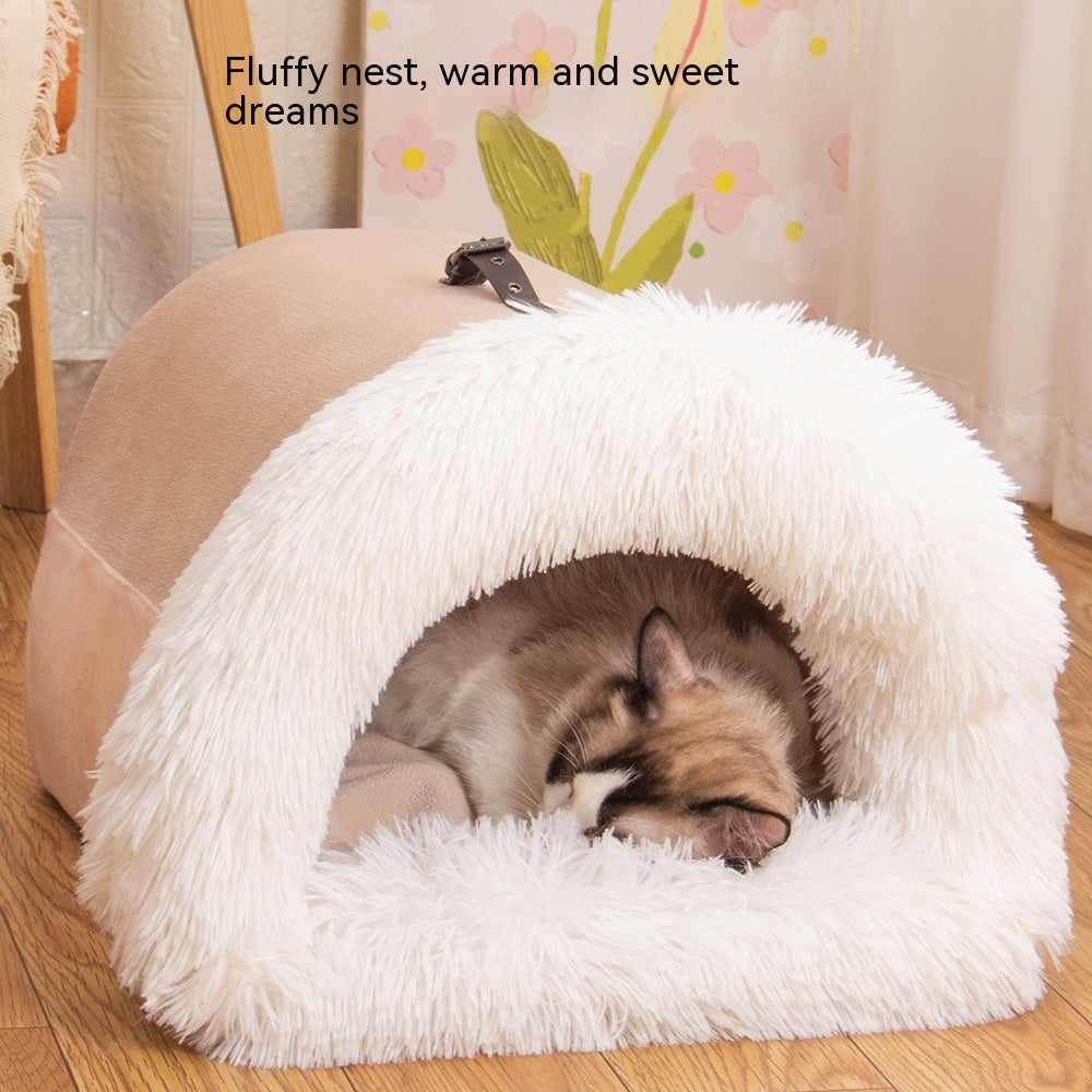Portable dog bed